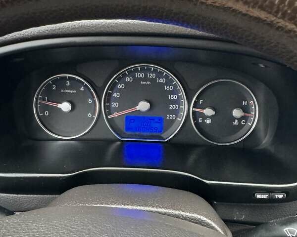 Серый Хендай Санта Фе, объемом двигателя 2.2 л и пробегом 161 тыс. км за 12400 $, фото 12 на Automoto.ua