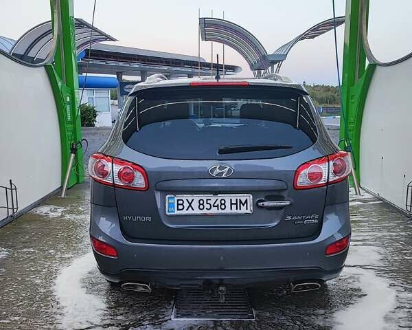 Серый Хендай Санта Фе, объемом двигателя 2.2 л и пробегом 202 тыс. км за 13999 $, фото 12 на Automoto.ua