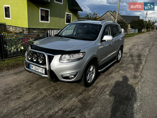 Серый Хендай Санта Фе, объемом двигателя 2.2 л и пробегом 235 тыс. км за 12900 $, фото 1 на Automoto.ua