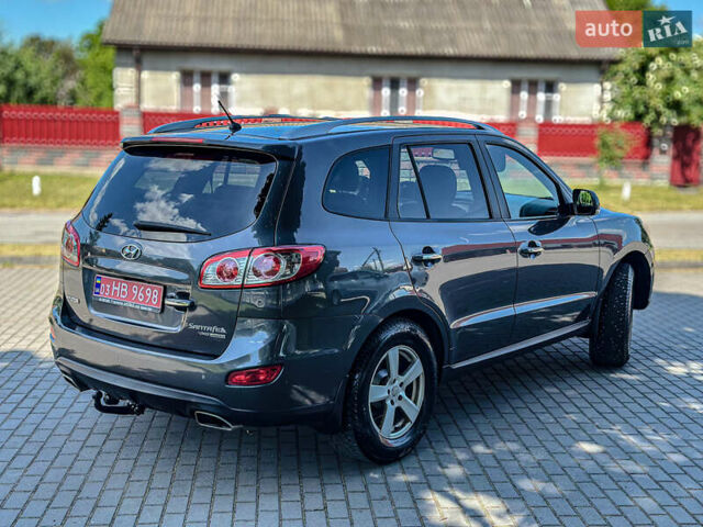 Серый Хендай Санта Фе, объемом двигателя 2.2 л и пробегом 229 тыс. км за 11900 $, фото 13 на Automoto.ua