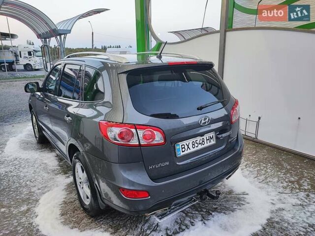 Серый Хендай Санта Фе, объемом двигателя 2.2 л и пробегом 202 тыс. км за 13999 $, фото 11 на Automoto.ua