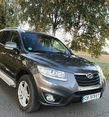 Серый Хендай Санта Фе, объемом двигателя 2.2 л и пробегом 222 тыс. км за 12500 $, фото 9 на Automoto.ua