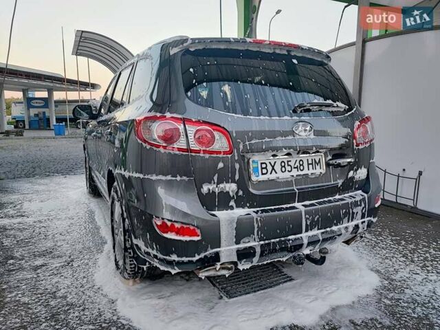 Серый Хендай Санта Фе, объемом двигателя 2.2 л и пробегом 202 тыс. км за 13999 $, фото 2 на Automoto.ua
