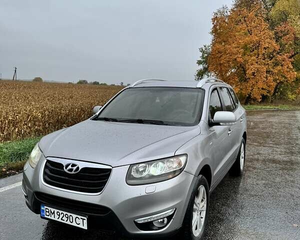 Серый Хендай Санта Фе, объемом двигателя 2.2 л и пробегом 161 тыс. км за 12400 $, фото 1 на Automoto.ua
