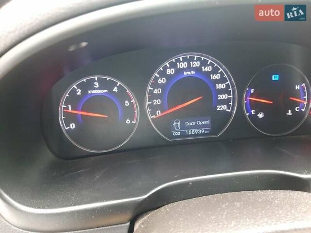 Сірий Хендай Санта Фе, об'ємом двигуна 2.2 л та пробігом 159 тис. км за 14500 $, фото 5 на Automoto.ua