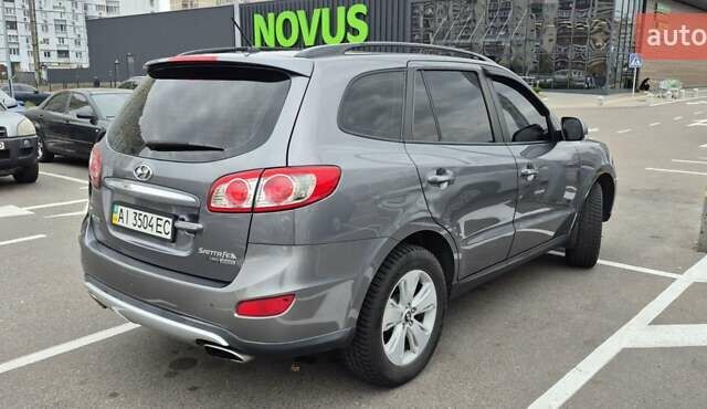 Серый Хендай Санта Фе, объемом двигателя 2.2 л и пробегом 308 тыс. км за 12200 $, фото 4 на Automoto.ua