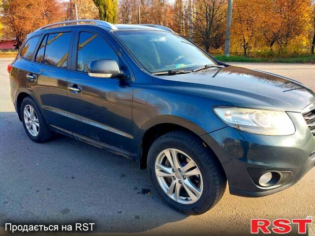 Сірий Хендай Санта Фе, об'ємом двигуна 2.4 л та пробігом 208 тис. км за 12500 $, фото 7 на Automoto.ua