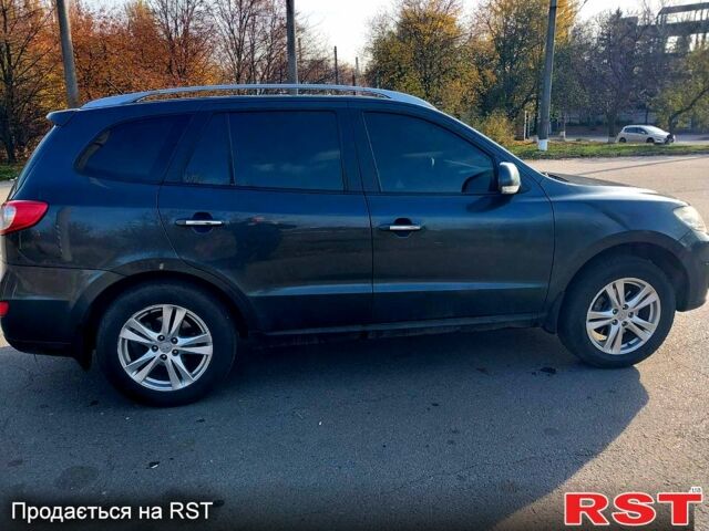 Сірий Хендай Санта Фе, об'ємом двигуна 2.4 л та пробігом 208 тис. км за 12500 $, фото 6 на Automoto.ua