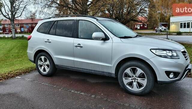Серый Хендай Санта Фе, объемом двигателя 2.2 л и пробегом 279 тыс. км за 7500 $, фото 3 на Automoto.ua