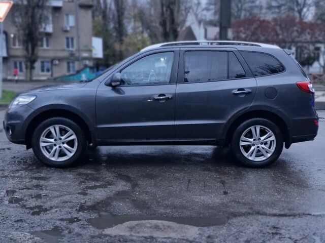 Серый Хендай Санта Фе, объемом двигателя 2.4 л и пробегом 194 тыс. км за 11500 $, фото 1 на Automoto.ua