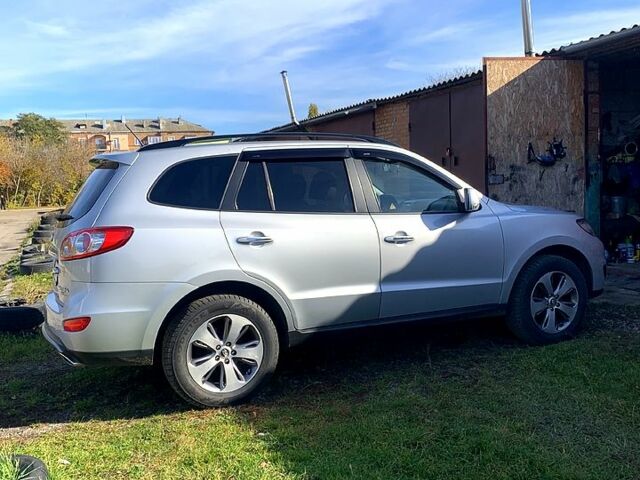 Серый Хендай Санта Фе, объемом двигателя 2.2 л и пробегом 189 тыс. км за 13500 $, фото 3 на Automoto.ua