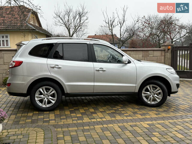 Серый Хендай Санта Фе, объемом двигателя 2.2 л и пробегом 148 тыс. км за 12950 $, фото 6 на Automoto.ua