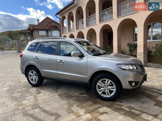 Серый Хендай Санта Фе, объемом двигателя 2.2 л и пробегом 245 тыс. км за 12900 $, фото 3 на Automoto.ua