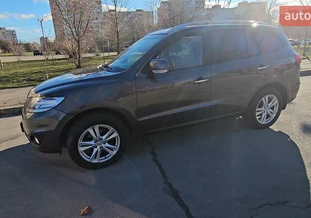 Серый Хендай Санта Фе, объемом двигателя 2.36 л и пробегом 220 тыс. км за 11799 $, фото 11 на Automoto.ua