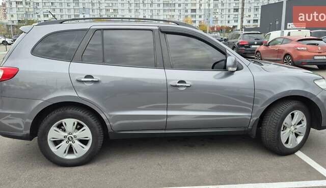Серый Хендай Санта Фе, объемом двигателя 2.2 л и пробегом 308 тыс. км за 12200 $, фото 9 на Automoto.ua