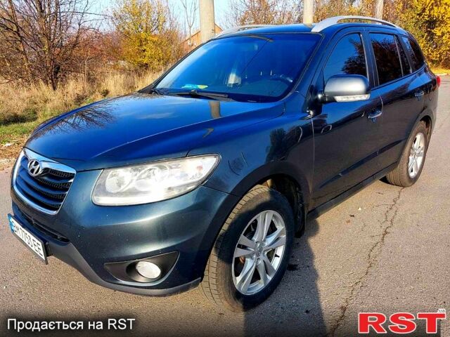 Сірий Хендай Санта Фе, об'ємом двигуна 2.4 л та пробігом 208 тис. км за 12500 $, фото 1 на Automoto.ua