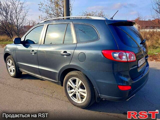 Сірий Хендай Санта Фе, об'ємом двигуна 2.4 л та пробігом 208 тис. км за 12500 $, фото 3 на Automoto.ua