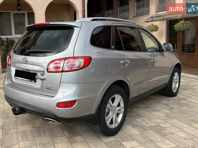 Серый Хендай Санта Фе, объемом двигателя 2.2 л и пробегом 245 тыс. км за 12900 $, фото 15 на Automoto.ua