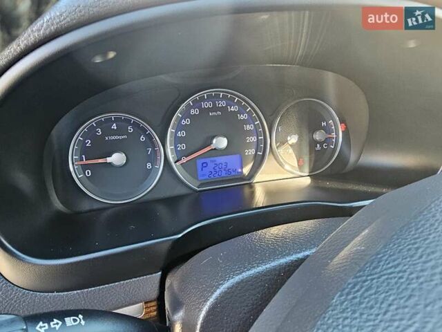 Серый Хендай Санта Фе, объемом двигателя 2.36 л и пробегом 220 тыс. км за 11799 $, фото 3 на Automoto.ua