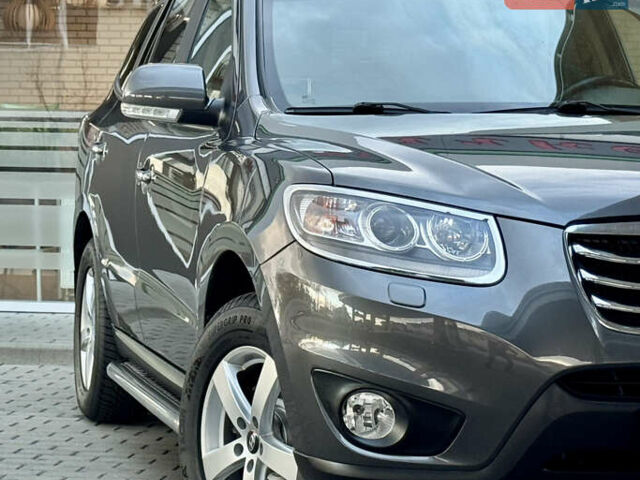 Сірий Хендай Санта Фе, об'ємом двигуна 2.2 л та пробігом 177 тис. км за 13999 $, фото 13 на Automoto.ua