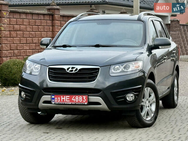Серый Хендай Санта Фе, объемом двигателя 2.2 л и пробегом 209 тыс. км за 13999 $, фото 5 на Automoto.ua