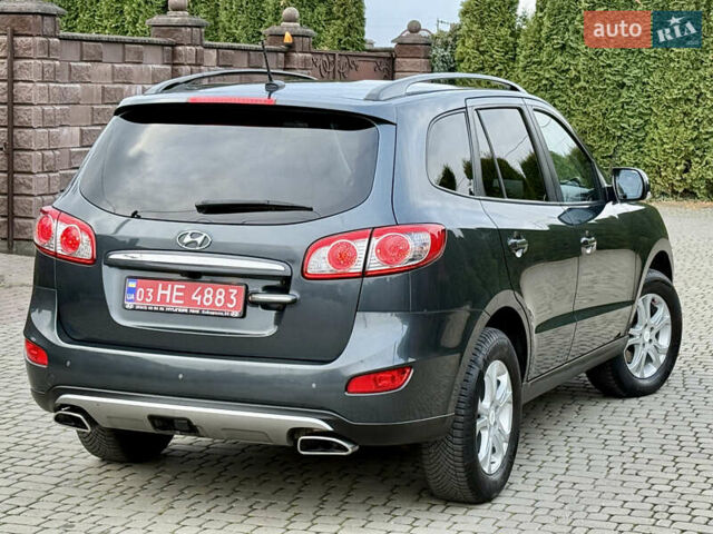 Серый Хендай Санта Фе, объемом двигателя 2.2 л и пробегом 209 тыс. км за 13999 $, фото 12 на Automoto.ua