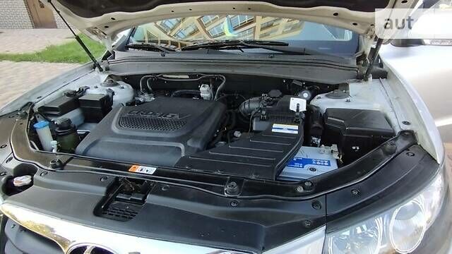 Серый Хендай Санта Фе, объемом двигателя 2.2 л и пробегом 125 тыс. км за 15200 $, фото 3 на Automoto.ua