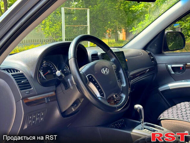 Серый Хендай Санта Фе, объемом двигателя 2.4 л и пробегом 170 тыс. км за 11450 $, фото 7 на Automoto.ua