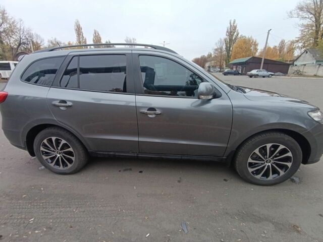 Серый Хендай Санта Фе, объемом двигателя 2.2 л и пробегом 125 тыс. км за 14500 $, фото 3 на Automoto.ua