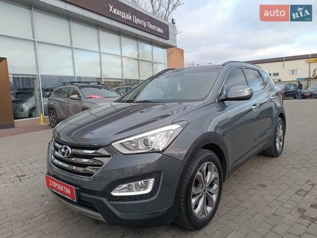 Серый Хендай Санта Фе, объемом двигателя 2.2 л и пробегом 265 тыс. км за 17000 $, фото 3 на Automoto.ua