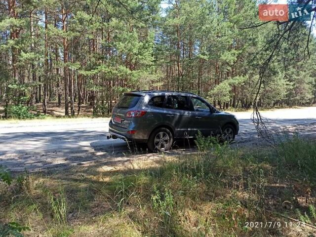 Сірий Хендай Санта Фе, об'ємом двигуна 2.2 л та пробігом 245 тис. км за 14100 $, фото 6 на Automoto.ua