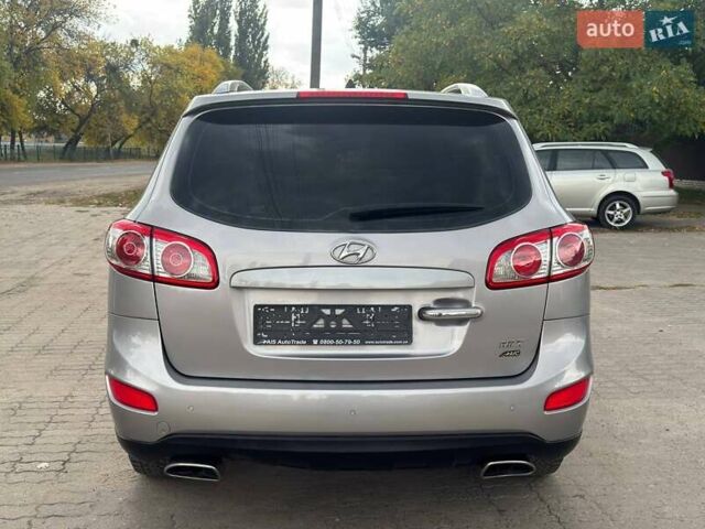 Серый Хендай Санта Фе, объемом двигателя 2 л и пробегом 189 тыс. км за 11980 $, фото 7 на Automoto.ua