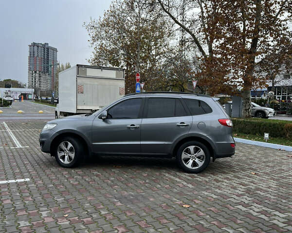 Серый Хендай Санта Фе, объемом двигателя 2.2 л и пробегом 158 тыс. км за 13800 $, фото 3 на Automoto.ua