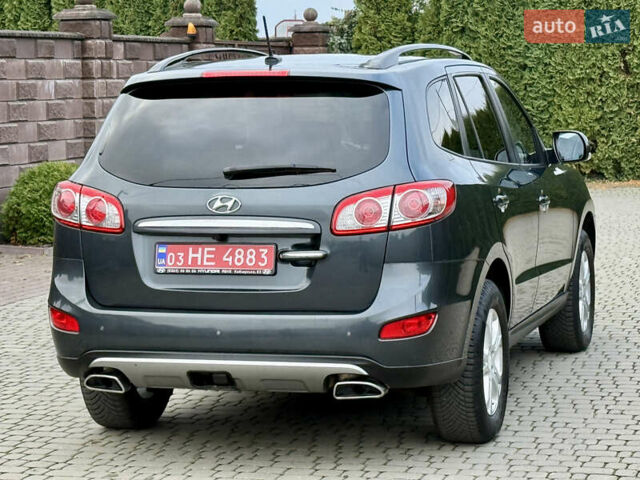 Серый Хендай Санта Фе, объемом двигателя 2.2 л и пробегом 209 тыс. км за 13999 $, фото 18 на Automoto.ua