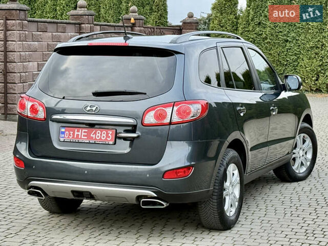 Серый Хендай Санта Фе, объемом двигателя 2.2 л и пробегом 209 тыс. км за 13999 $, фото 13 на Automoto.ua