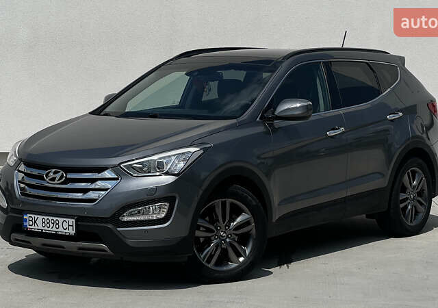 Серый Хендай Санта Фе, объемом двигателя 2.2 л и пробегом 213 тыс. км за 18490 $, фото 7 на Automoto.ua