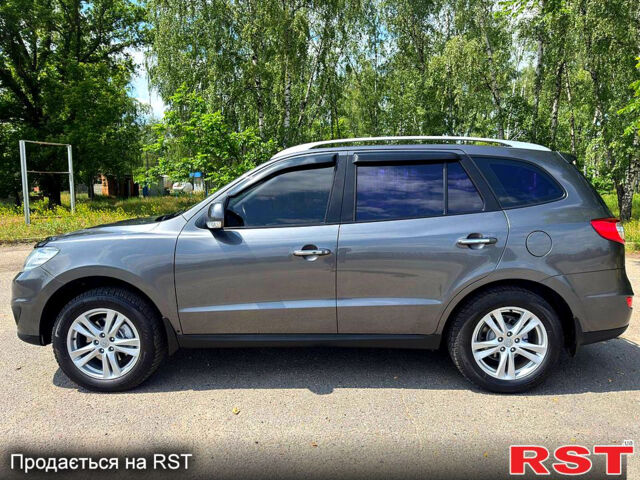 Серый Хендай Санта Фе, объемом двигателя 2.4 л и пробегом 170 тыс. км за 11450 $, фото 3 на Automoto.ua