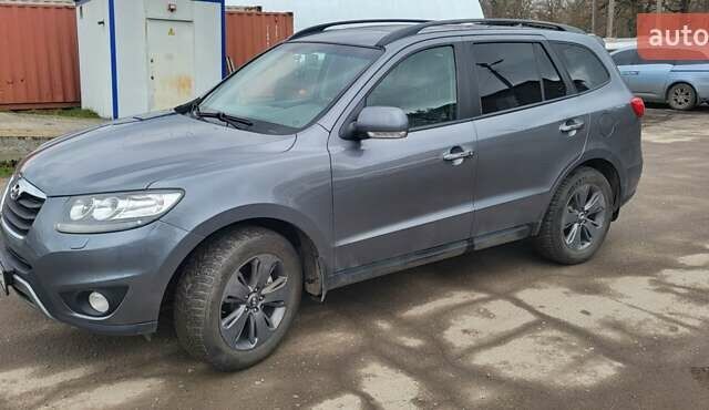 Сірий Хендай Санта Фе, об'ємом двигуна 2.2 л та пробігом 232 тис. км за 13500 $, фото 2 на Automoto.ua