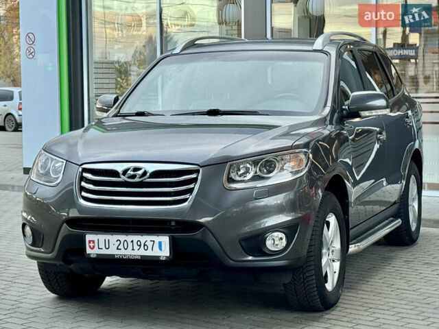 Сірий Хендай Санта Фе, об'ємом двигуна 2.2 л та пробігом 177 тис. км за 13999 $, фото 10 на Automoto.ua