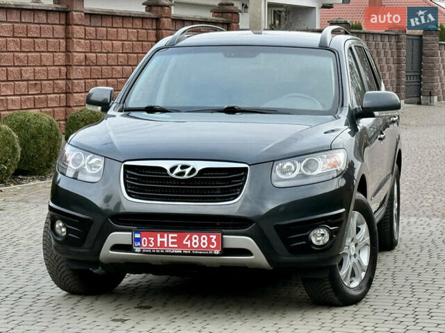 Серый Хендай Санта Фе, объемом двигателя 2.2 л и пробегом 209 тыс. км за 13999 $, фото 6 на Automoto.ua