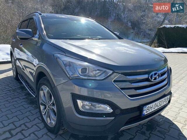 Сірий Хендай Санта Фе, об'ємом двигуна 2 л та пробігом 193 тис. км за 21000 $, фото 1 на Automoto.ua