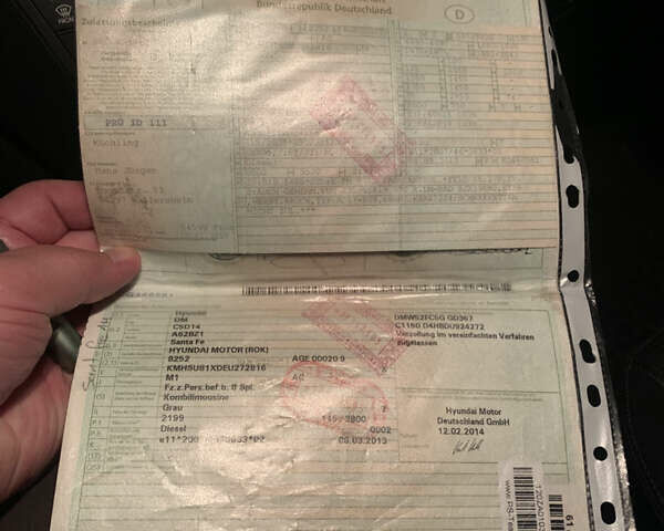 Серый Хендай Санта Фе, объемом двигателя 2.2 л и пробегом 177 тыс. км за 18700 $, фото 49 на Automoto.ua