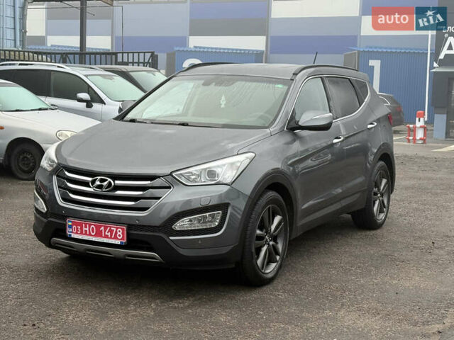 Сірий Хендай Санта Фе, об'ємом двигуна 2.2 л та пробігом 183 тис. км за 16999 $, фото 13 на Automoto.ua