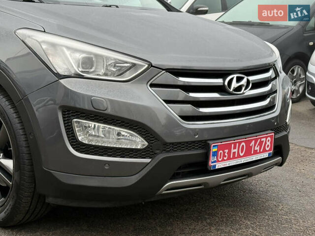 Сірий Хендай Санта Фе, об'ємом двигуна 2.2 л та пробігом 183 тис. км за 16999 $, фото 14 на Automoto.ua