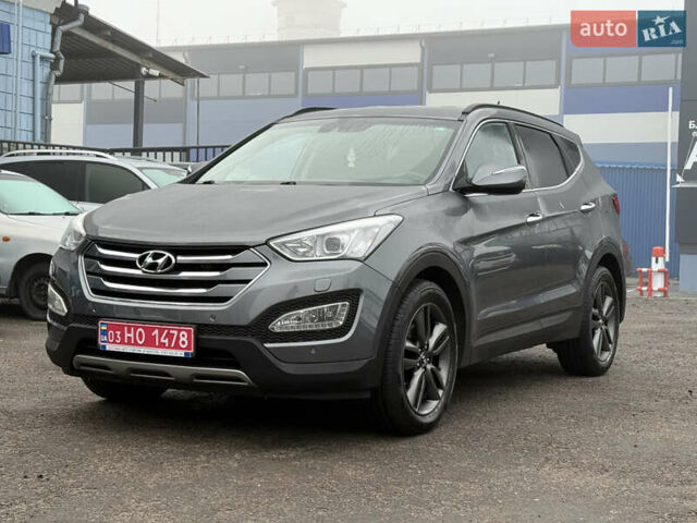 Сірий Хендай Санта Фе, об'ємом двигуна 2.2 л та пробігом 183 тис. км за 16999 $, фото 12 на Automoto.ua