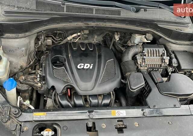 Серый Хендай Санта Фе, объемом двигателя 2.36 л и пробегом 189 тыс. км за 12800 $, фото 29 на Automoto.ua