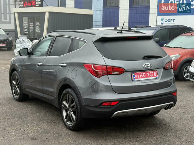 Сірий Хендай Санта Фе, об'ємом двигуна 2.2 л та пробігом 183 тис. км за 16999 $, фото 10 на Automoto.ua