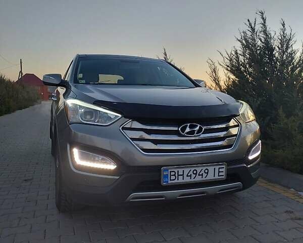 Сірий Хендай Санта Фе, об'ємом двигуна 2 л та пробігом 161 тис. км за 16500 $, фото 15 на Automoto.ua