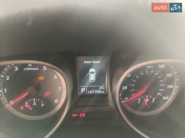 Серый Хендай Санта Фе, объемом двигателя 2.36 л и пробегом 250 тыс. км за 14000 $, фото 3 на Automoto.ua
