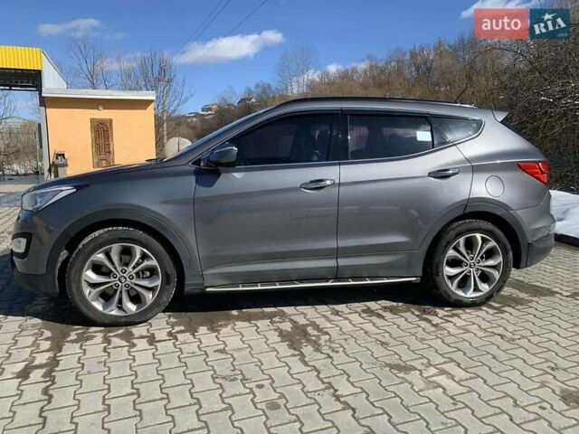 Сірий Хендай Санта Фе, об'ємом двигуна 2 л та пробігом 193 тис. км за 21000 $, фото 10 на Automoto.ua